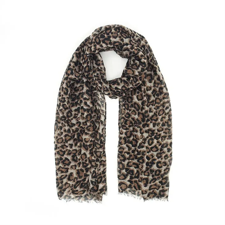 Scarves Polai Leopard do Mhná