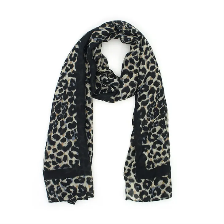 Leopard Clóbhuailte Scarf S080