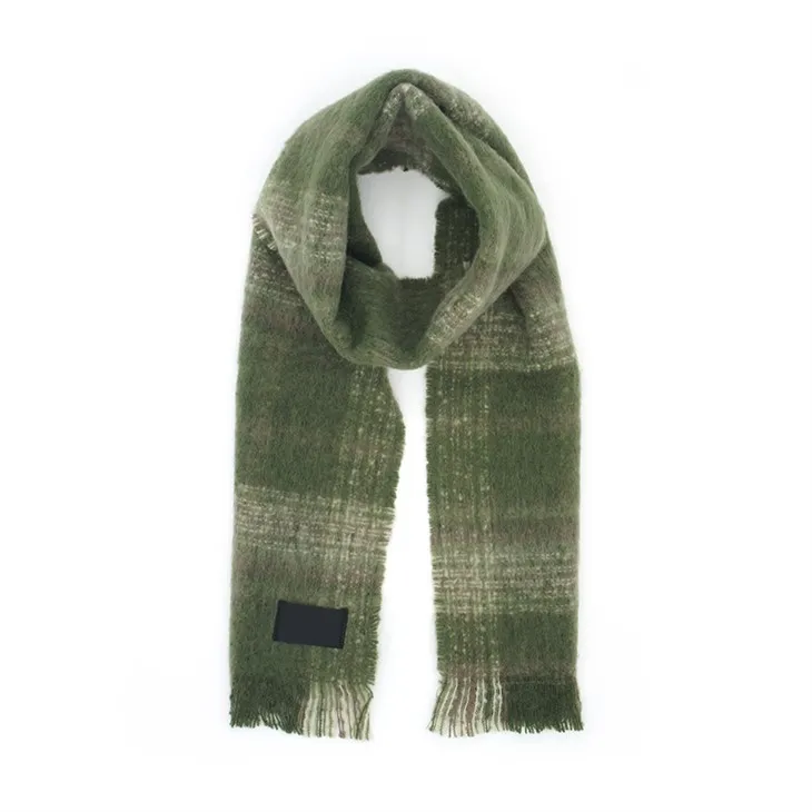 Scarf plaid olann 096