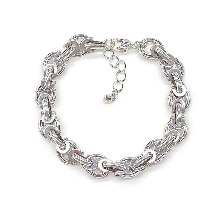 Bracelet Lock Silver Twisted