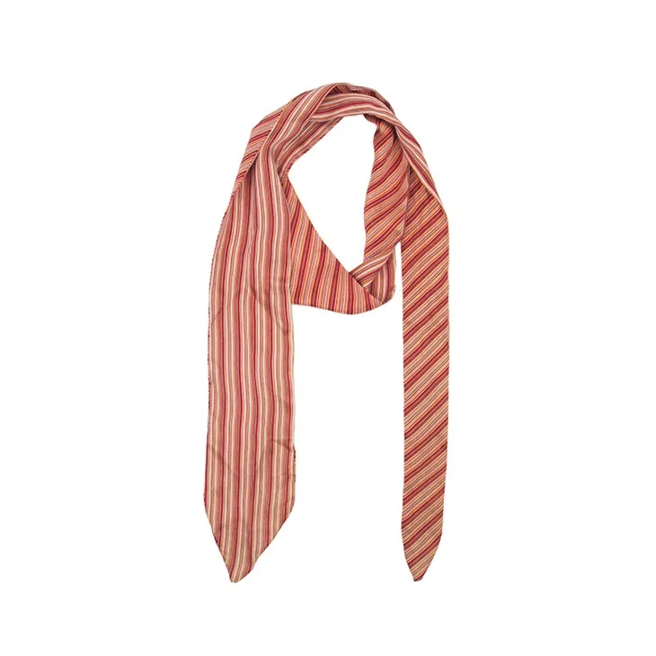 Scarves Polai Stripe Dearg