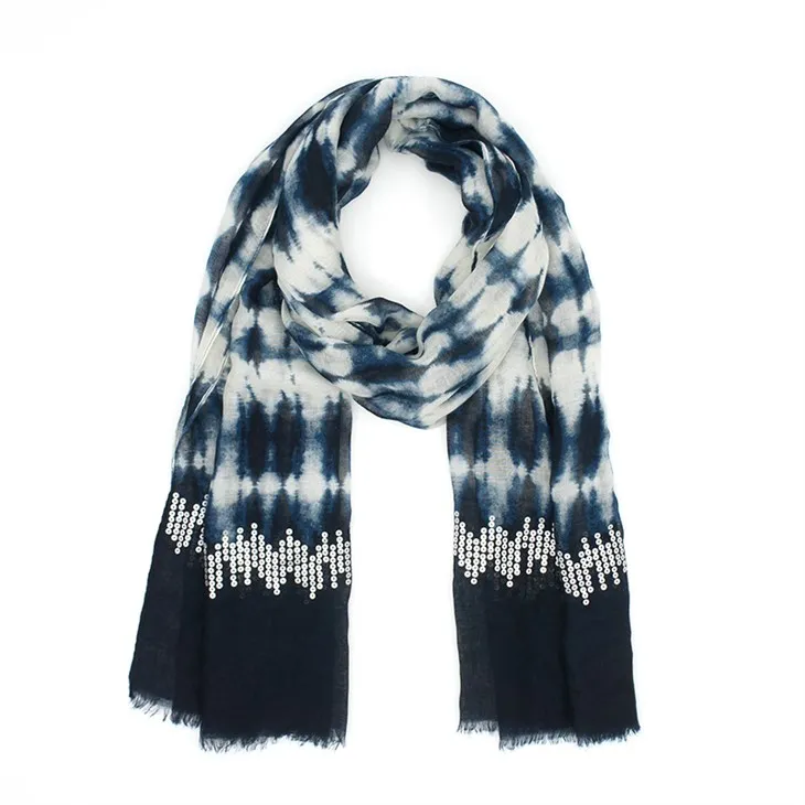 Sequins Deco Scarf S029